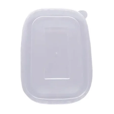 Clear PP Rectangular Lid (500/750/1000 ml)