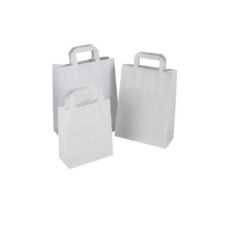 White SOS Kraft Paper Bag (Small) (250pcs)