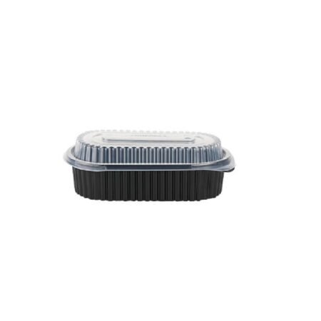 Black Base Container and Medium Lid (400pcs)