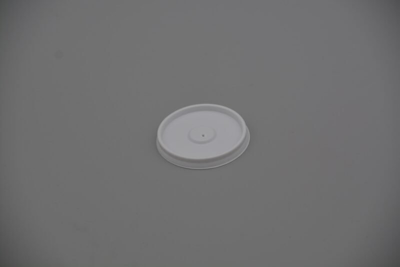 White Plastic Coffee Cup Lid