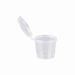 1oz Hinged Sauce Cup (1000pcs)