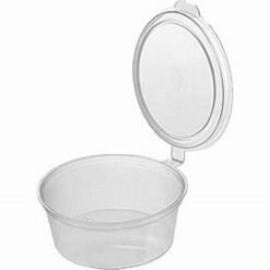 2oz Hinged Sauce Cup (1000pcs)