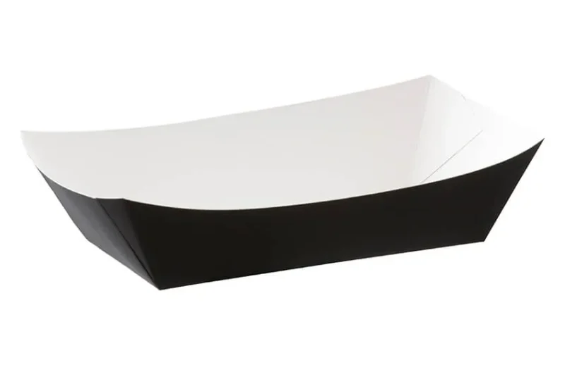 Large Meal Tray (Black) (500pk)