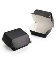 Burger Box (Black) (500pcs)