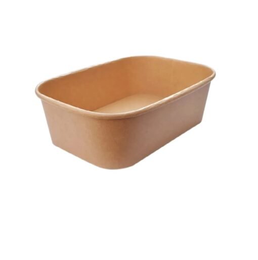 Rectangular Kraft Bowl (650ml) (300pcs)