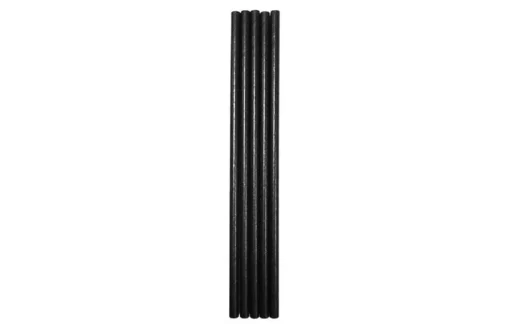 Paper Stirrer Straw (Black) (250pcs)