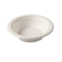 Bagasse Round White Bowl (355ml/12oz)