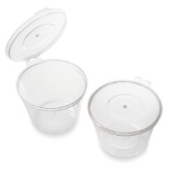 4oz PP Hinged Sauce Cup (1000 PCS)