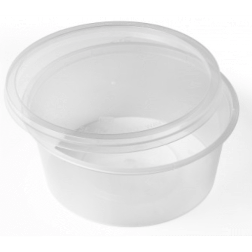 10oz Round Microwave Container & Lid (225pcs)