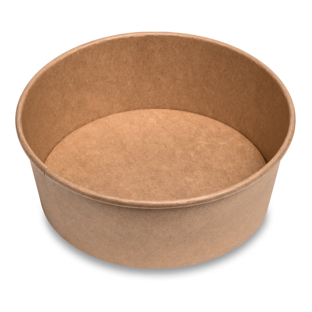 Round Kraft Bowl (1300ml) (300pcs)