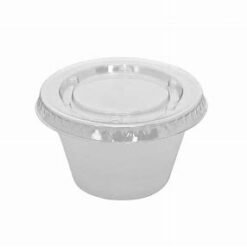 2oz Plastic Sauce Cups & Lids (900pcs)