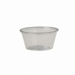 2oz Clear PET Portion Sauce Cup (2500pcs)