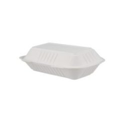 Bagasse Biodegradable Clamshell (9 x 6")