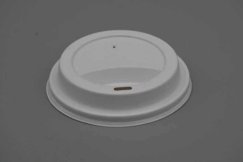 White PP Coffee Cup Lid (Sip-Through)