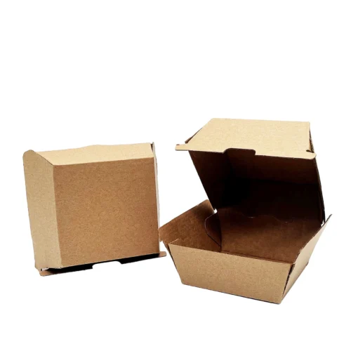 Kraft Burger Box 5″ (200pcs)