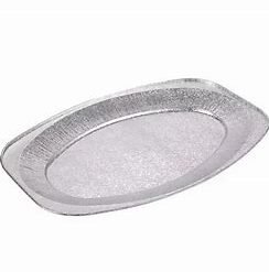 Small Aluminium Foil Oval Platter (14″)