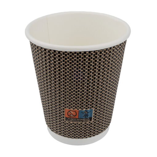 8oz Triple Wall (Ripple) Coffee Cup (VIP)