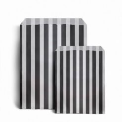 Candy Stripe Kraft Design Paper Bags (5 x 7″)