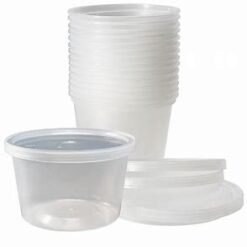 Round Plastic Containers