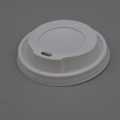 White PS Coffee Cup Sip Lid