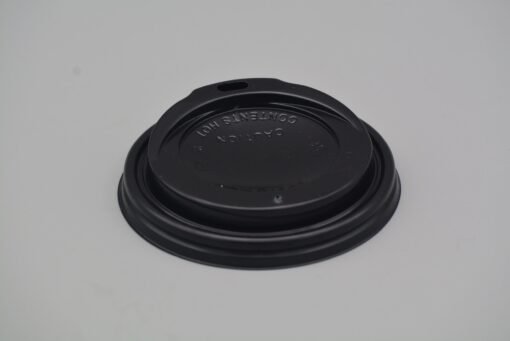 Black PS Coffee Cup Sip Lid