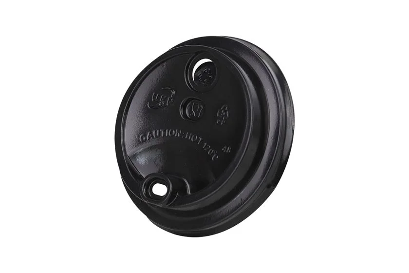 12oz & 16oz Black PS Coffee Cup Sip Lid