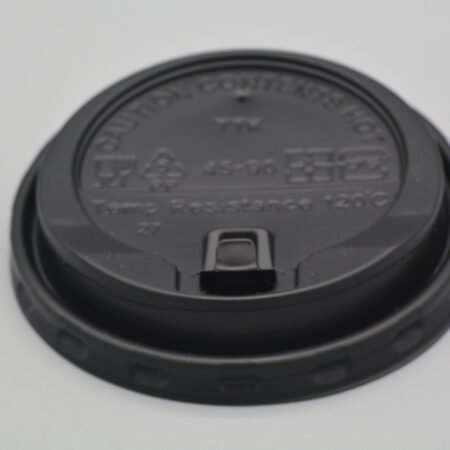 Black Lift & Lock Coffee Cup Lid