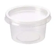 4oz Plastic Containers & Lids (800PCS)